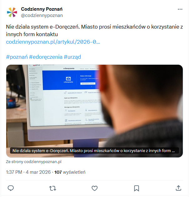 Zrzut-ekranu-2026-03-31-120207 e-Doręczenia miały usprawnić państwo. W praktyce system nie działa.