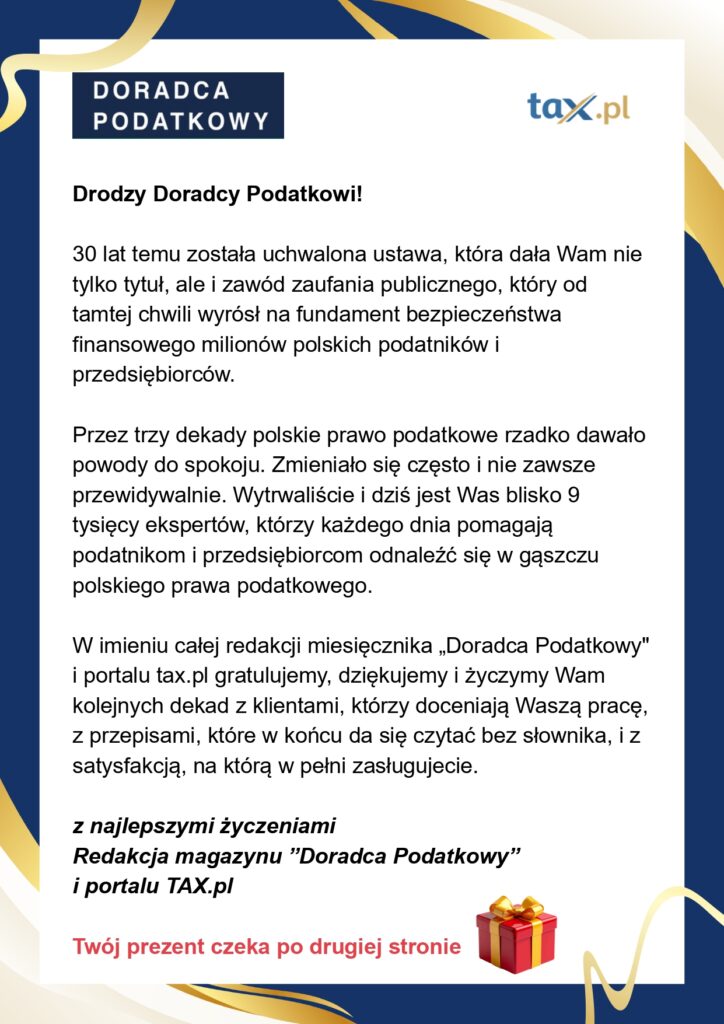 zyczenia-i-prezent_page-0001-724x1024 Jubileuszowy Prezent dla czytelników TAX.PL